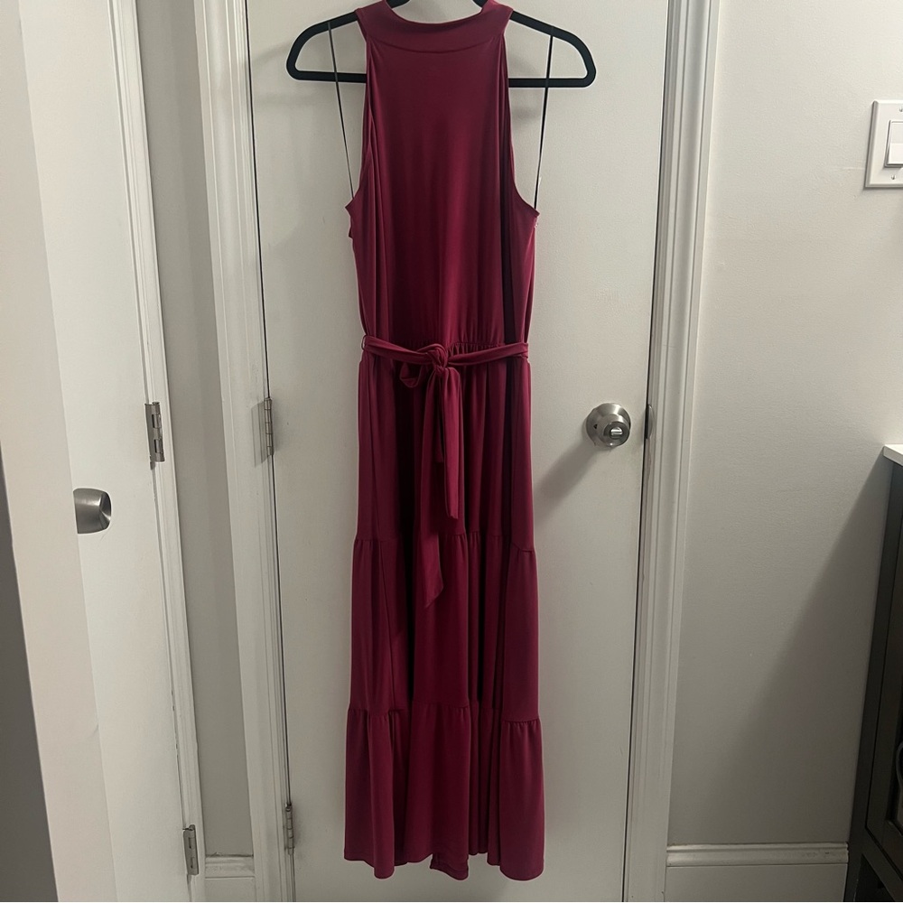 Women's Tash and Sophie Halter Maxi Dress, Size XL NWOT